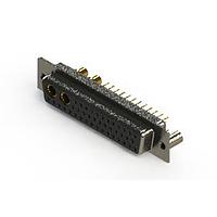 EDAC 628-43W2624-4N3 Mixed Contact D-Sub Connectors Vertical Combo Dsub