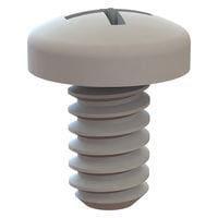 Essentra Components 010440W018PC Phillips Pan Phillips Screw, #4-40 Thread, 3/16 Lg