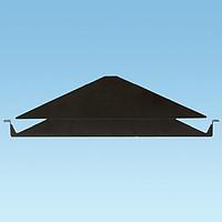 Panduit CPATCBL D-Sub Tools & Hardware Patch Panel Cve Plate Angld BLK