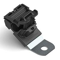 HellermannTyton 151-01931 Ratchet Clamp Ratchet P-Clamp, 0.24 - 0.54" Bundle Dia, 30 Long, 0.26" Hole Dia, PA66HIRHSUV/SS304, Black, 200/ctn
