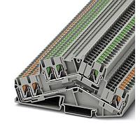 PHOENIX CONTACT 1032733 Fixed Terminal Blocks PTTBS 2,5-TWIN/ U-OG/O-GN