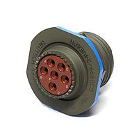 DEUTSCH - TE Connectivity D38999/24WE6PN-LC Receptacles DTS 6C 6#12 PI