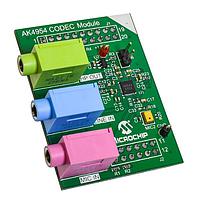 Microchip Technology AC324954 Daughter Cards AUDIO CODEC DAUGHTR CARD AKM4954