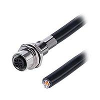 Same Sky (formerly CUI Devices) CDM1270-04D-FW-R9-100-67 Sensor Cables / Actuator Cables Solder Type,Rear Fasten PG9,D-Code 4PIN ,Screw Copper alloy,PUR  1.0M