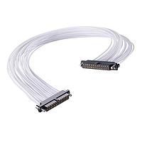Harwin M80-FC32605F2-0300F2 Rectangular Cable Assemblies 13+13 Pos. Female DIL 26AWG Cable Assembly, 300mm, double-end, Jackscrews