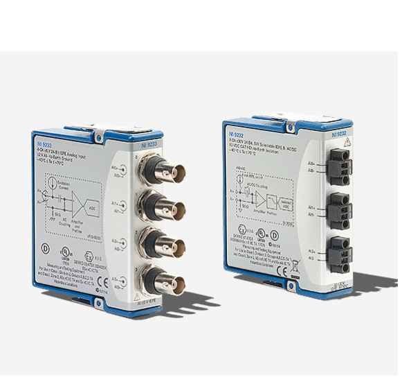 Sound and vibration measurement hardware for dynamic signal acquisition