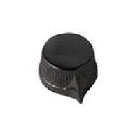 Davies Molding 1400 BLACK, UNLINED Pointer/Selector 1/2"D X 13/32"H