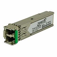 Lantronix TN-GLC-ZX-SM-RGD Fiber Optic Transmitters, Receivers, Transceivers TRANSCEIVER- SFP, CC, 1000BASE-LX, 1.25G, SM LC, 1550NM, 80KM, 3.3V