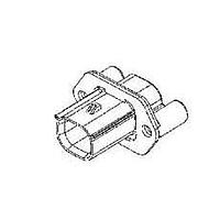 Molex 19429-0038 Rear Mount Flange Assembly 10 Ckt Pnl Mnt Plug Rear Mount 22-14 AWG