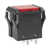 NKK Switches JPM26B-C Sealed DPST OFF-ON 10A TV5 RED CAP