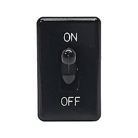Carling Technologies MAAOA-BL/ON-OFF Toggle Switches 1-pole, ON - None - OFF, 10A/20A 250VAC/125VAC 1/2 HP, Non-Illuminated  Toggle Switch with .250 Tab (Q.C.)