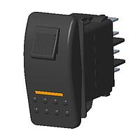 Carling Technologies VMDA1C0B-AMC00-000 Contura Sealed Rocker Switch VMDA1C0B-AMC00-000