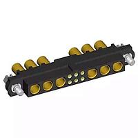 Harwin M80-4C10605F1-03-327-03-327 Power to the Board 6+6 Pos. Female 24-28AWG+16AWG Cable Conn. Kit, Jackscrews