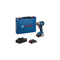 BOSCH GDX 18V-285 Cordless Impact Driver/Wrench (0–2,000 / 0–2,800 rpm, 2 batteries)