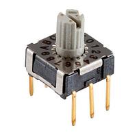 Same Sky (formerly CUI Devices) RDS-16S-74365-45A-D DIP Switches Rotary DIP Switch, 7.4 x 7.4 x 3.65 mm, 4.5mm actuator, 16 pos, TH