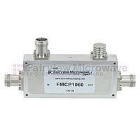 Fairview FMCP1060 4.3-10 Directional Coupler 6 dB Coupled Port From 698 MHz to 2.7 GHz Rated To 200 Watts