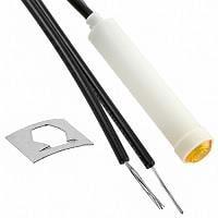 VCC 2110A3 Neon Panel Mount Indicators AMBER DIFFUSED 5/16" MOUNTING HOLE