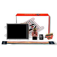 4D Systems SK-28PTU-PI Display Development Tools Starter Kit for uLCD-28PTU-PI with 4GB Industrial microSD Card
