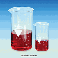 DaiHan RA.93306005 Beaker, tall form with graduation and spout, 250 ml