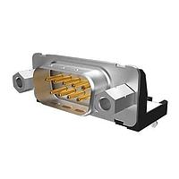 Amphenol Commercial Products DE09P565CTXLF Plug DSUB R/A STB 9P PLUG