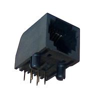 Amphenol Commercial Products RJE03-166-0110H Modular 6P Modular Jack w/ Side Flanges