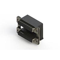 EDAC 662-025-664-00C Dual Port D-Sub Connectors Right-angle Dual Port D-Sub Connector
