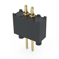 Mill-Max 854-22-002-10-041101 Spring Loaded Header .050" Pitch Spring-Loaded Connector w/ Flat Tip Plunger; TH; Single