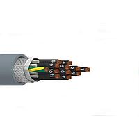 Alpha Wire 901412CY SL005 Automation and Process Control 16 AWG 12 Conductor 600V Unshielded PVC PVC, 100 ft Spool - Slate