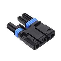 P&B 2106135-3 Plug Connector Assembly Plug 3-Pos Sealed Plastic Hsg