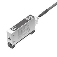 Nidec Components PS60-302R-PMCN Industrial Pressure Sensors -100 ~ 300 kPa, gauge compound version, switch output PNP open collector, non-corrosive gases, M5 female screw pressure port, 4 pin female rectangular housing connector