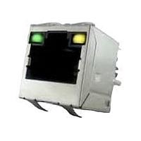 Amphenol Commercial Products RJE45-188-0101 Modular 1 PORT 8P LOW PROFILE CAT6