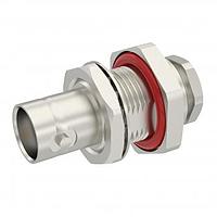 Radiall R141327000 Connectors BNC / STRAIGHT BULKHEAD JACK PANEL SEAL REAR MOUNT CLAMP TYPE - CABLE 5/50