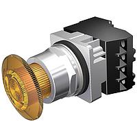 SIEMENS 52PR8ETA Twist-to-Release PTR,MTD,FV 120V,FULL ILL AMB,1NO-1NC