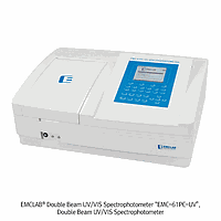EMCLAB EM.61PCUV UV/VIS Spectrophotometer, 61PC-UV, Double beam, ANALYST software
