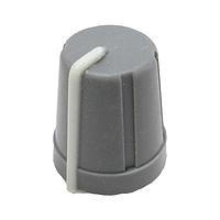Eagle Plastic Devices 450-4667 Conical Knob SOFT TCH D SH GY/GY