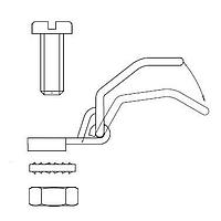 Amphenol Commercial Products 86552097LF Lever Lock DSUB MALE LEVER LOCK
