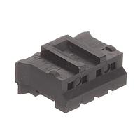 AMP Connectors - TE Connectivity 6-440129-4 Receptacle Housing 4P HPI 2mm HSG BLK