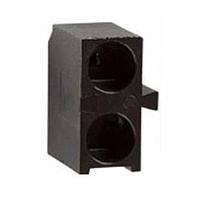 BIVAR H-202C-1 LED Mounting Hardware LED Holder 3mm 2 Level Black