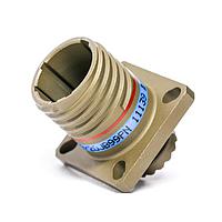 DEUTSCH - TE Connectivity D38999/20JB99PN Receptacles SQUARE FLANGE RECEPTACLE