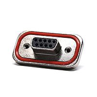 Amphenol Commercial Products MDBE09SM860 Receptacle Rugged D-sub solder cup