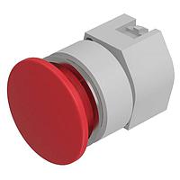 EAO 704.071.210 Momentary, Mushroom Head Mushroom-head pushbutton-actuator flush mounting natural/red D35 mom