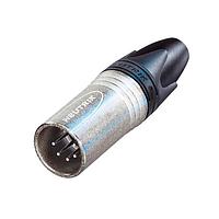 NEUTRIK NC5MXX-WOB XLR Connectors Cable end XX series 5 pin male - nickel/silver - without boot and ring - bulk packed