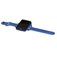 Serpac BW61DBKCSBL Wrist Enclosure BW-61 Series Wrist Enclosure with Blue Band. Three-Piece Design, Polycarbonate Plastic, Integrated Waterproof Seal, IP 65, 66, 67; NEMA 4X, 12, 13 Ratings