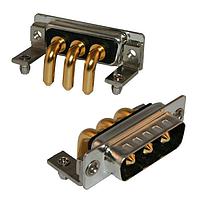 NorComp 684M17W2203L461 Mixed Contact D-Sub Connectors Power Signal RA Female Contact