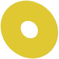 SIEMENS 3SU19000BB310AA0 Backing Plate BACKING PLATE, YLW, O.D. 75MM, BLANK