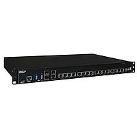 DIGI EZ16-AD00 Digi International Connect EZ 16 Serial Server, 16 RS-232 Serial Ports, Dual -48V DC Power, no power cords
