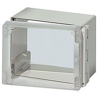 BOPLA 39500000 Enclosures for Industrial Automation HINGE, LID, FRONT, COMBICARD, 164 X 44 X 18MM, ABS, RAL 7035