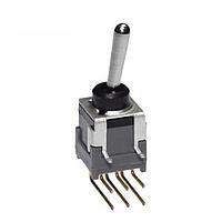 NKK Switches B28AH Subminiature antistatic toggles DPDT (ON)OFF(ON) RA