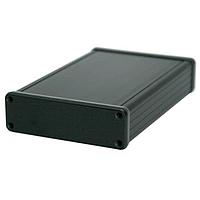 BusBoard Prototype Systems BOX3-1455L-BK Extruded Aluminum Enclosure Black Alum Box 3U 160 x 103 x 30.5mm