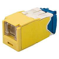 Panduit CJR6X88TGYL Wire Ducting & Raceways Mini-Com Module, Cat 6A, UTP, 8 pos 8 wi